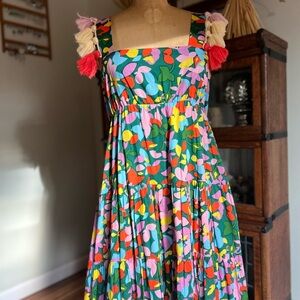 J. Crew Multicolor Floral Dress